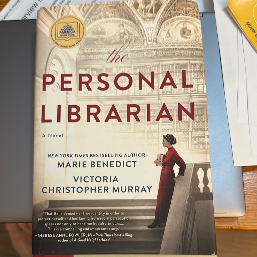 The Personal Librarian Book